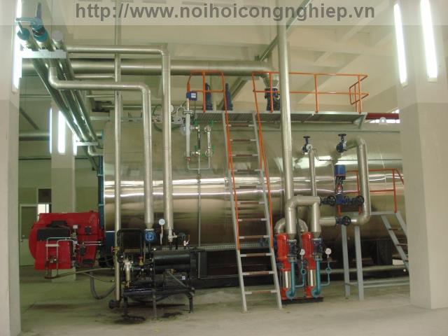 Nồi hơi đốt dầu, gas